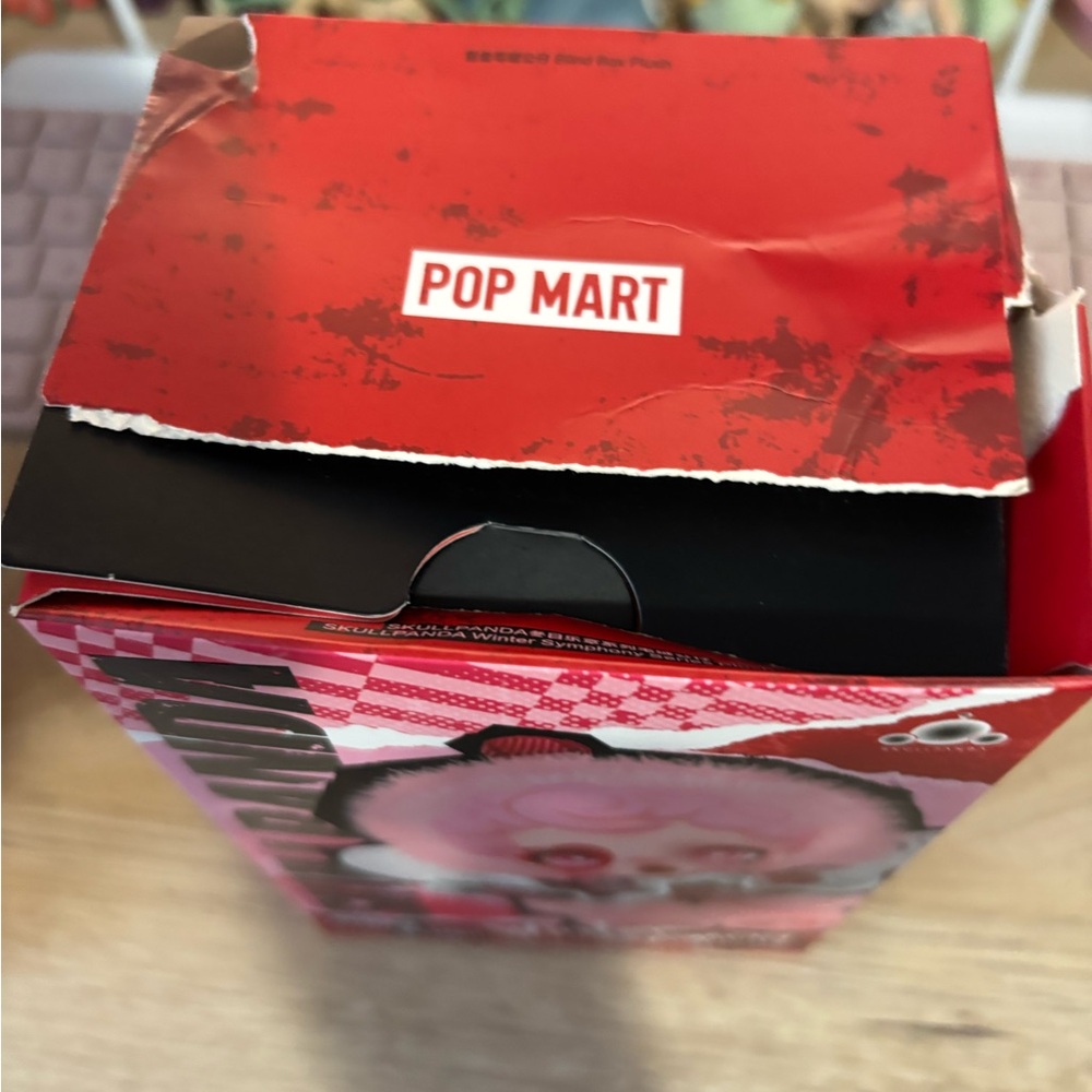 Pop Mart Pink and Black Doll